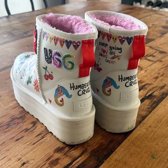 UGG Shoes - UGG Humberto Cruz Graphic Platform Boots
